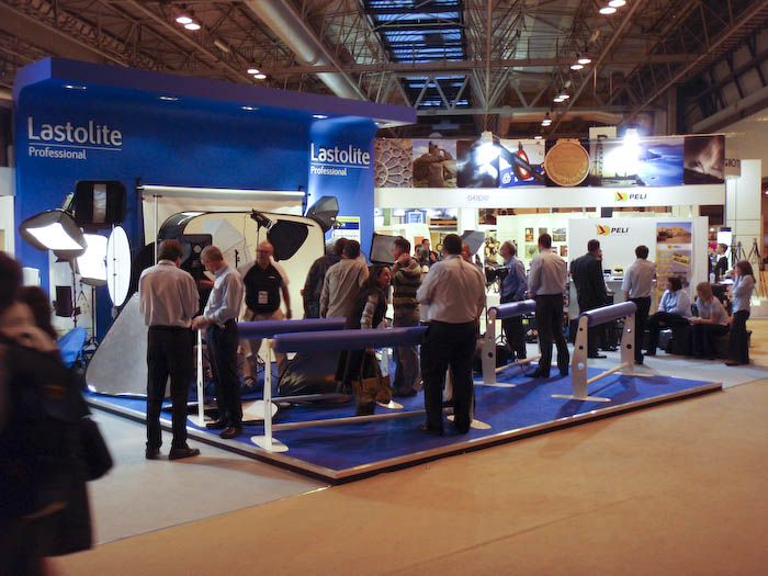 Lastolite's stand at Focus on Imaging 2008