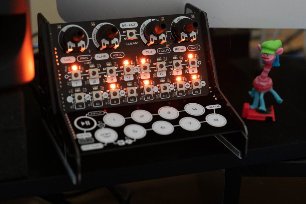 The Modal CRAFTrhythm DIY kit drum machine