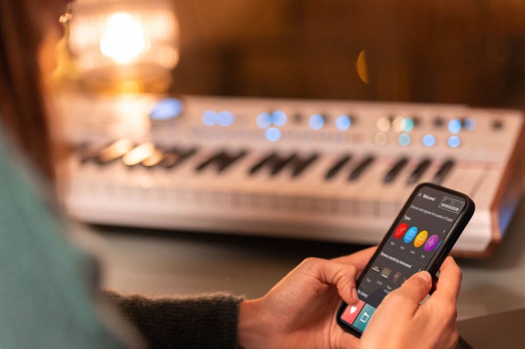 Buying new sounds is easy, of course, using Astrolab Connect app